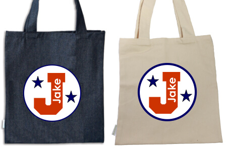 Tote Navy and Red College IRON